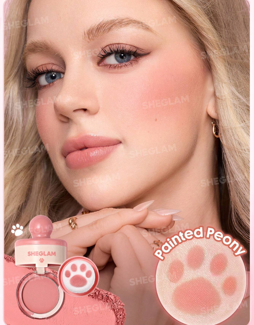 SHEGLAM Cutie Paw Blush Stamp