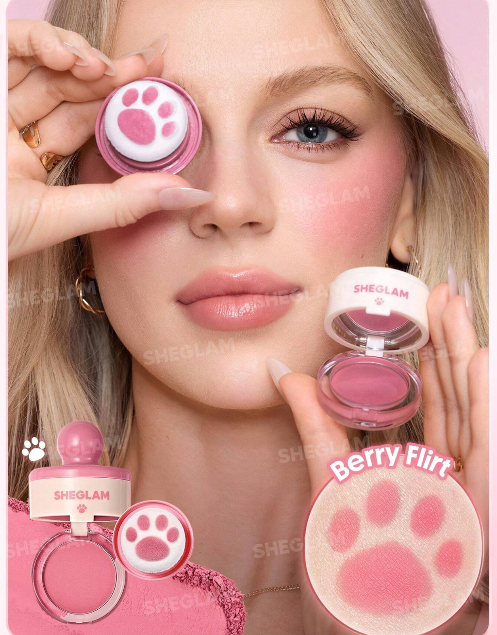 SHEGLAM Cutie Paw Blush Stamp