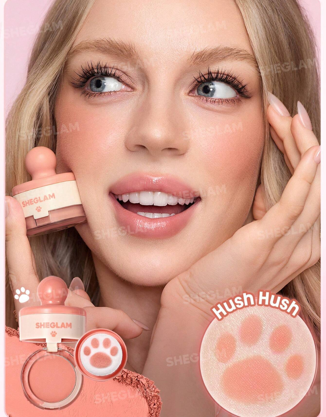 SHEGLAM Cutie Paw Blush Stamp