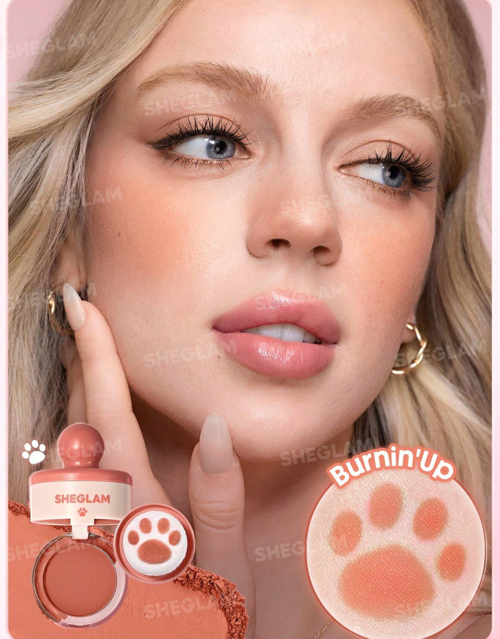 SHEGLAM Cutie Paw Blush Stamp
