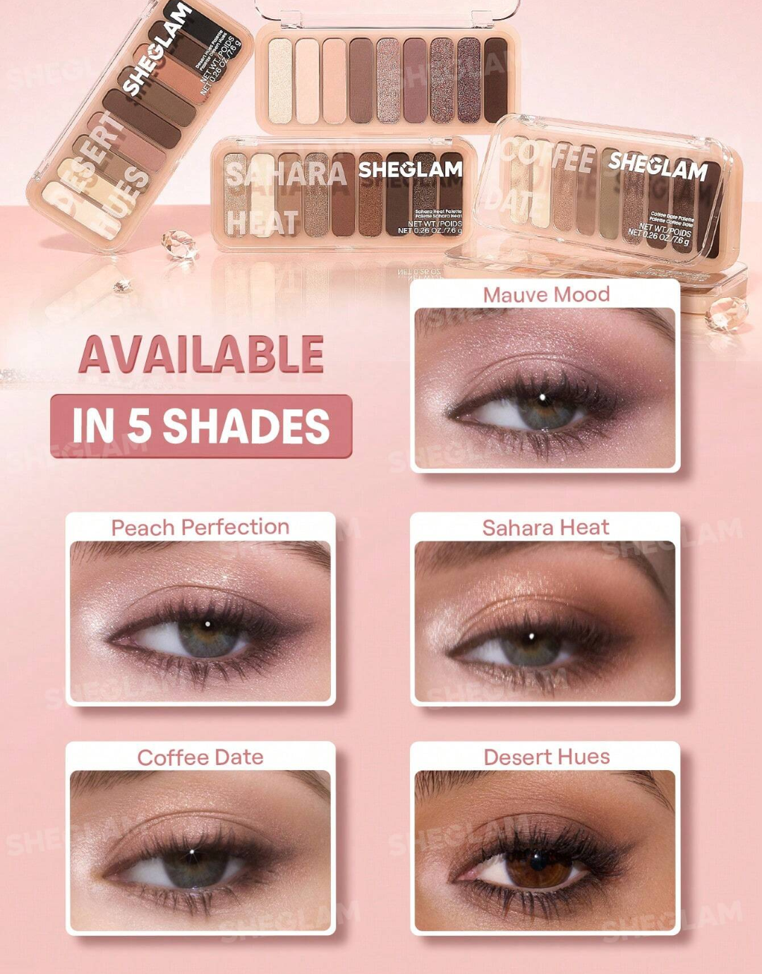 SHEGLAM Peach Perfection Palette