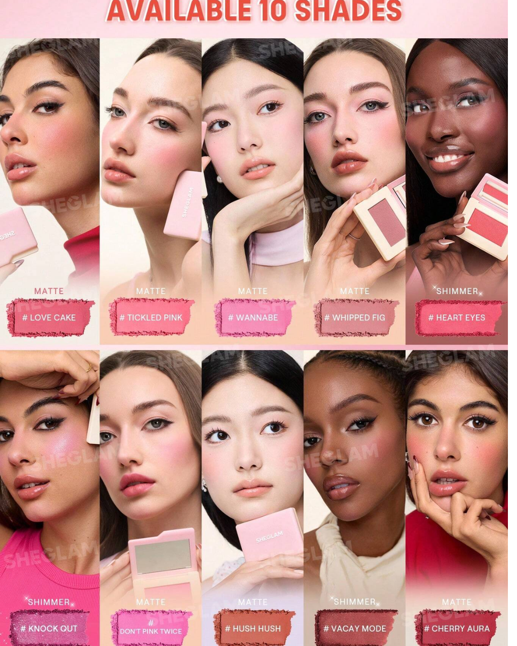 SHEGLAM Dream Touch Blush