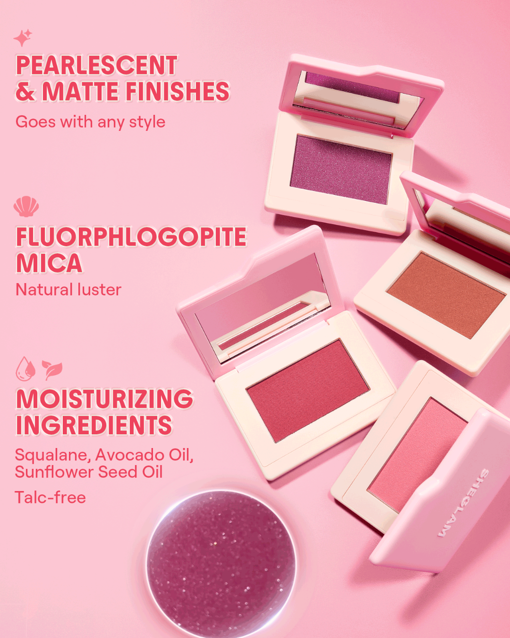 SHEGLAM Dream Touch Blush