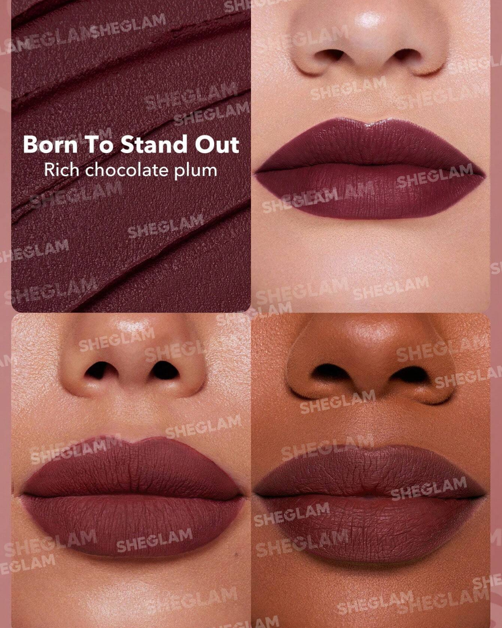 SHEGLAM Dynamatte Boom Long-Lasting Matte Lipstick