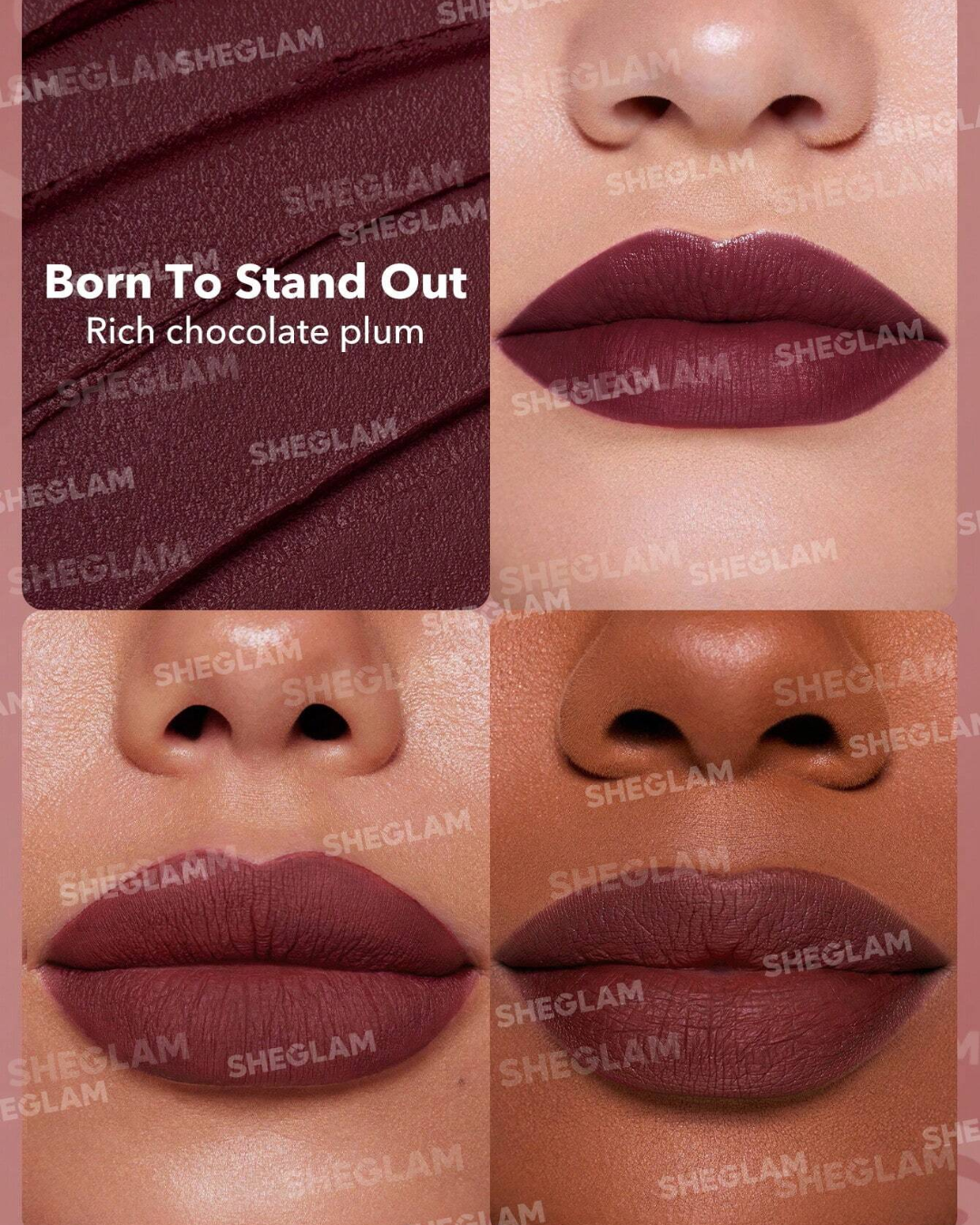 SHEGLAM Dynamatte Boom Long-Lasting Matte Lipstick