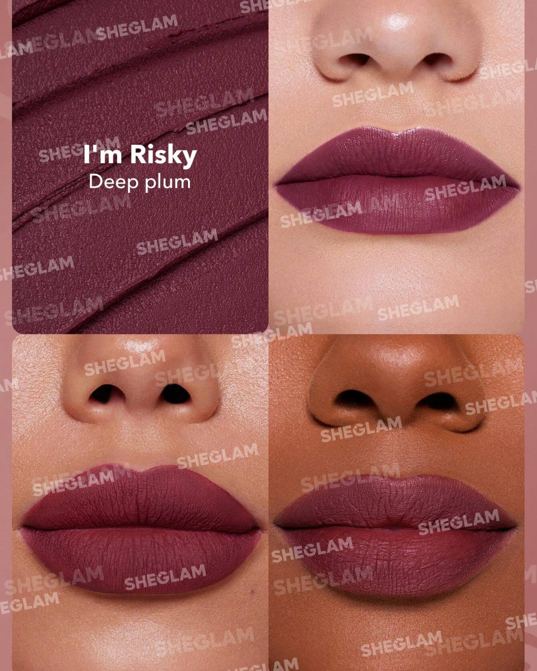 SHEGLAM Dynamatte Boom Long-Lasting Matte Lipstick