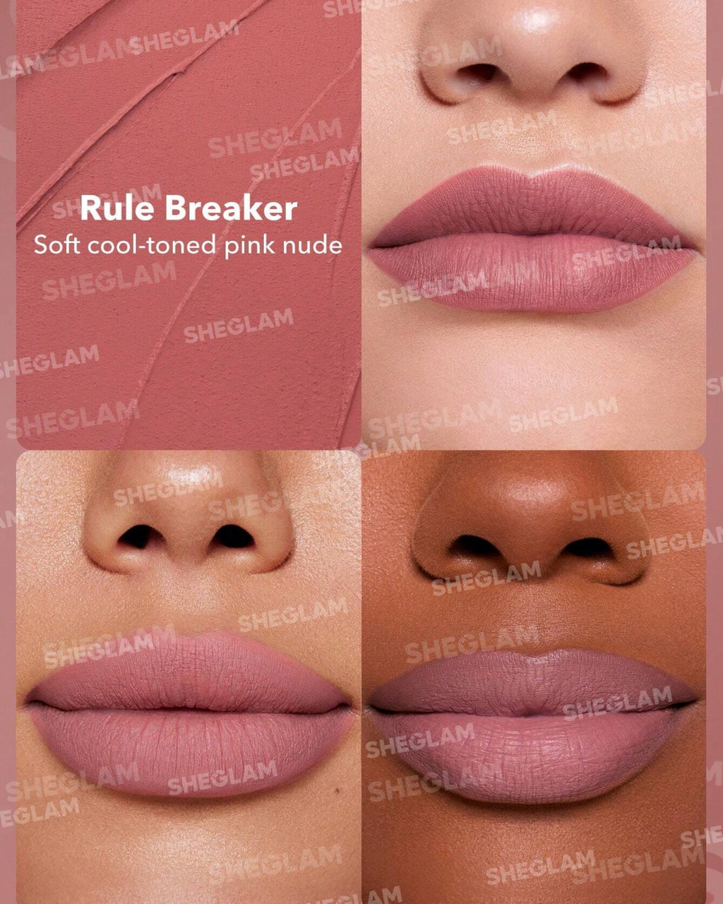 SHEGLAM Dynamatte Boom Long-Lasting Matte Lipstick