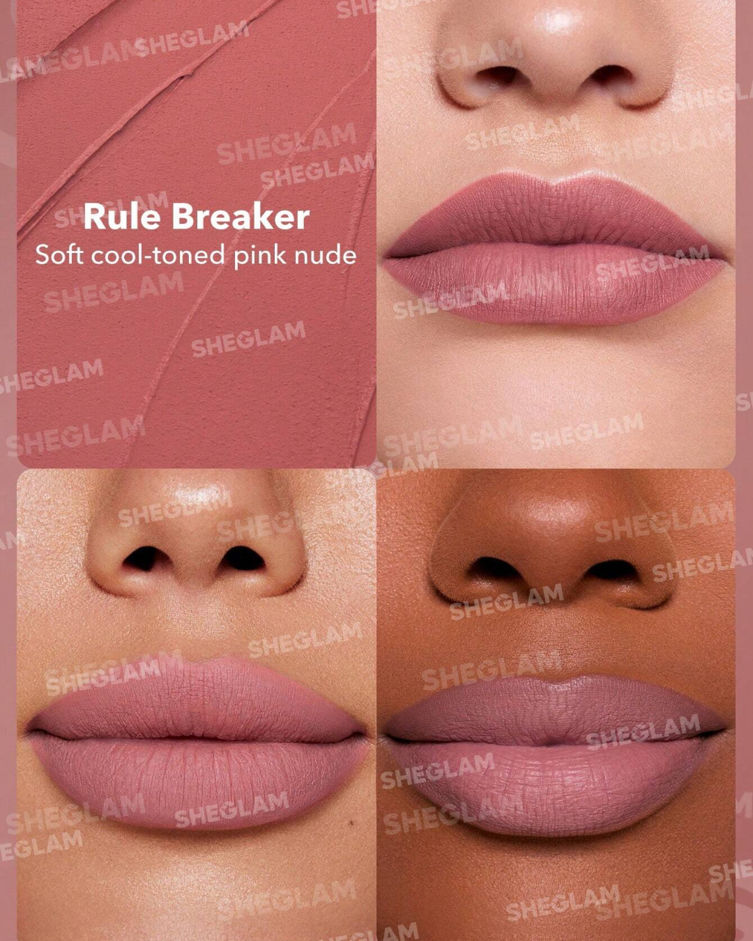 SHEGLAM Dynamatte Boom Long-Lasting Matte Lipstick