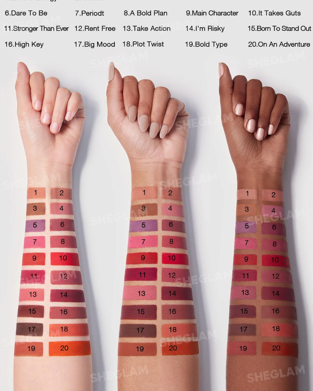 SHEGLAM Dynamatte Boom Long-Lasting Matte Lipstick