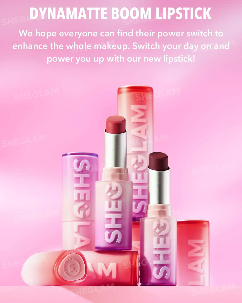 SHEGLAM Dynamatte Boom Long-Lasting Matte Lipstick