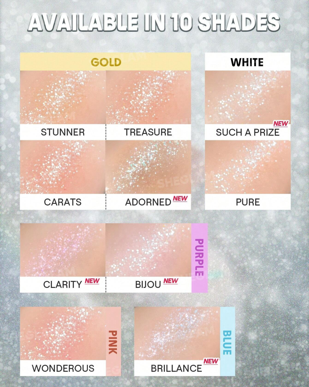 SHEGLAM Enigma Sparkly Eyeshadow