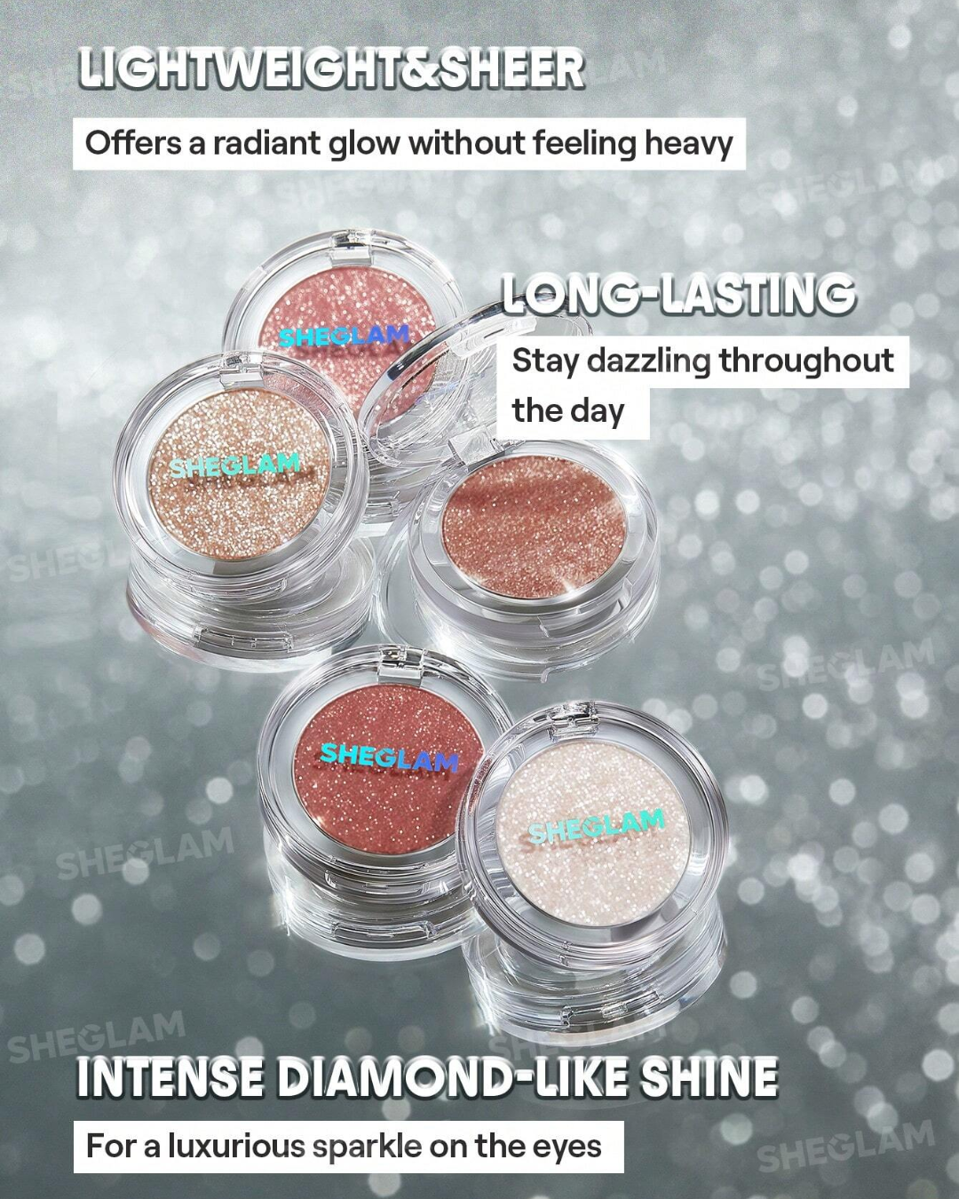 SHEGLAM Enigma Sparkly Eyeshadow