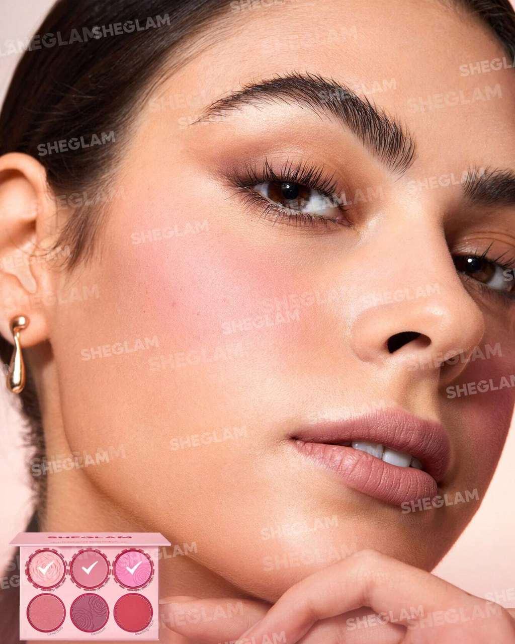 SHEGLAM Floral Flush Blush Palette