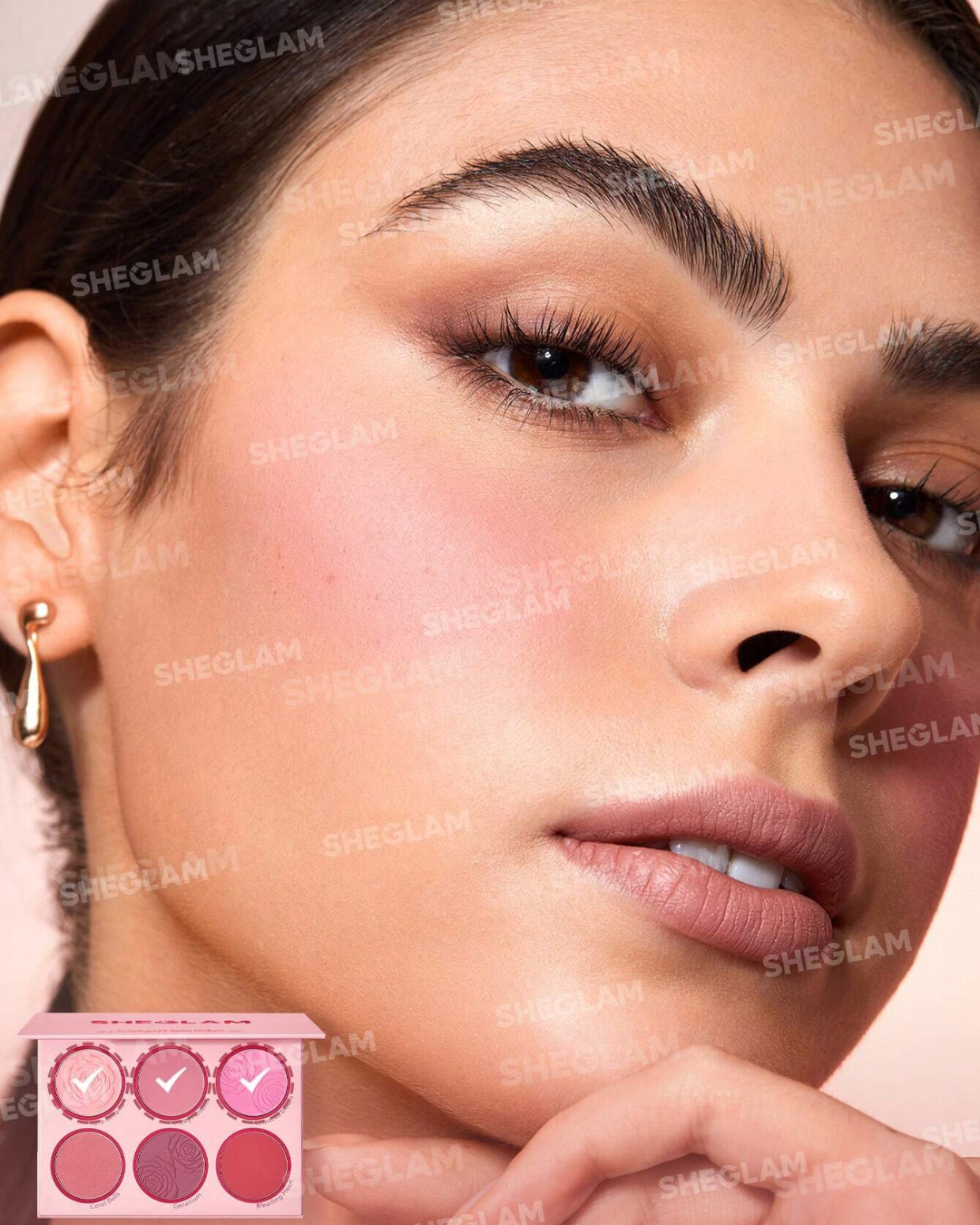 SHEGLAM Floral Flush Blush Palette