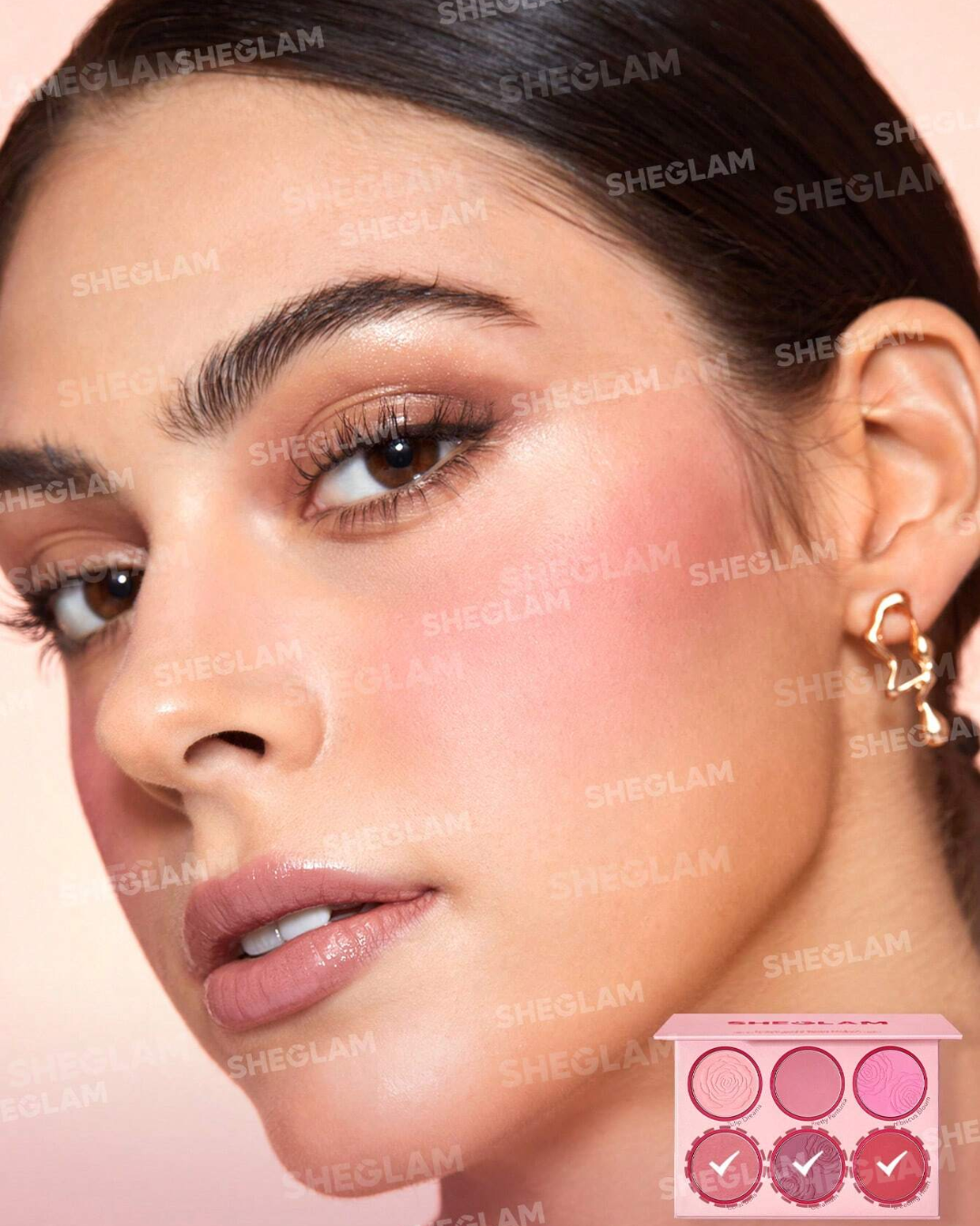 SHEGLAM Floral Flush Blush Palette