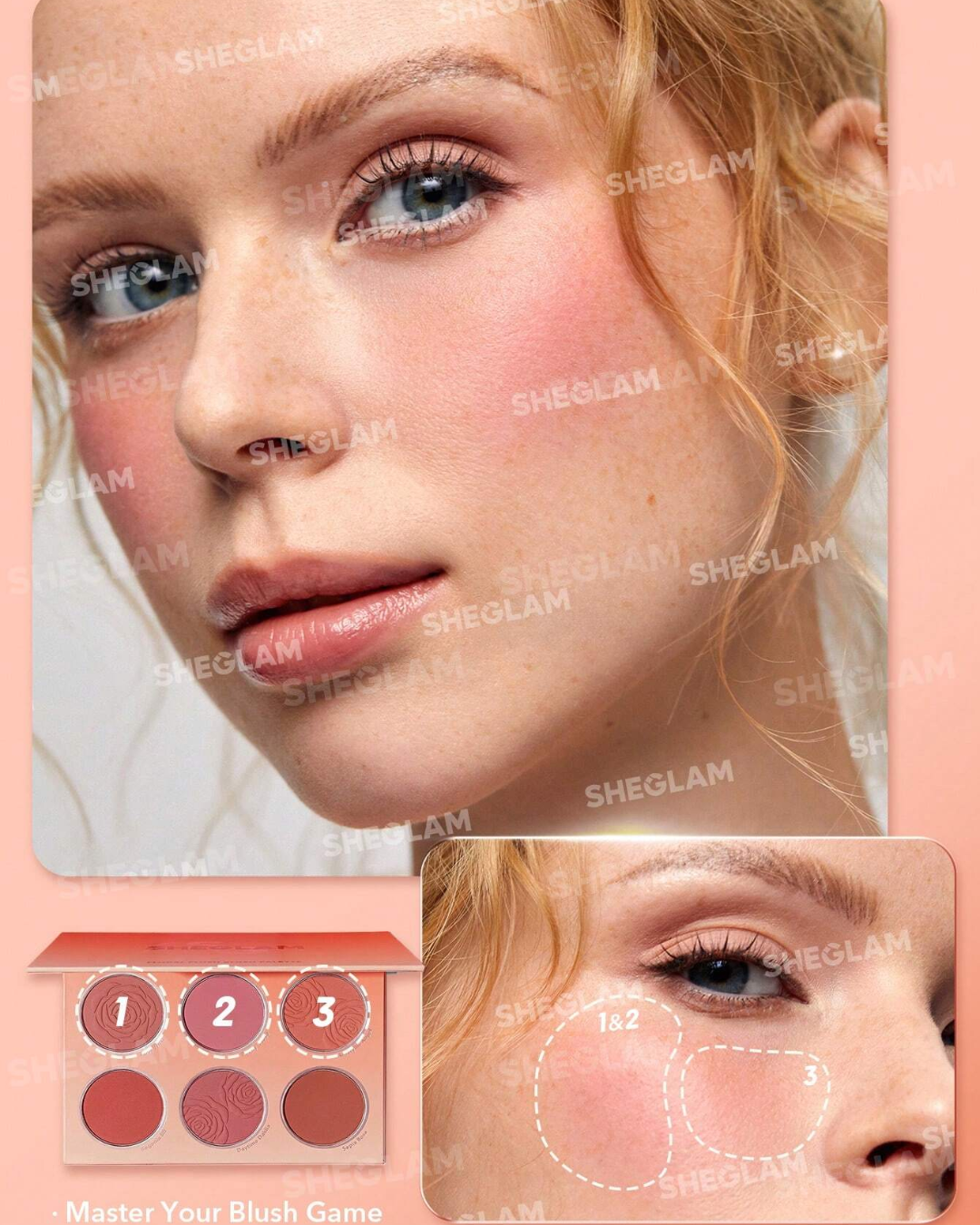 SHEGLAM Floral Flush Blush Palette
