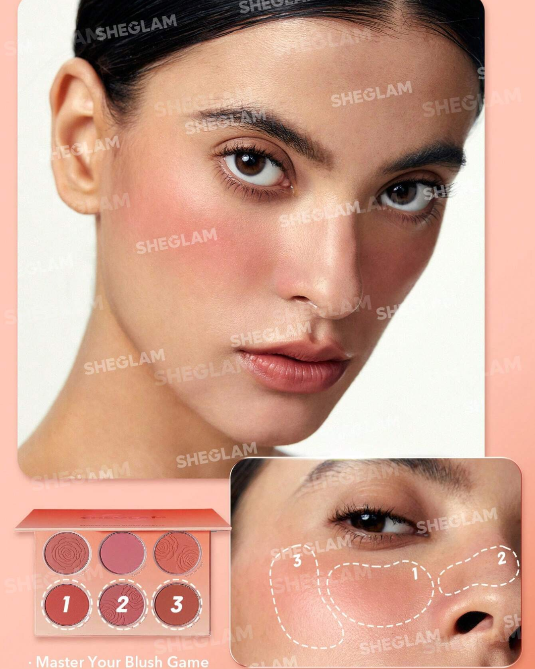 SHEGLAM Floral Flush Blush Palette