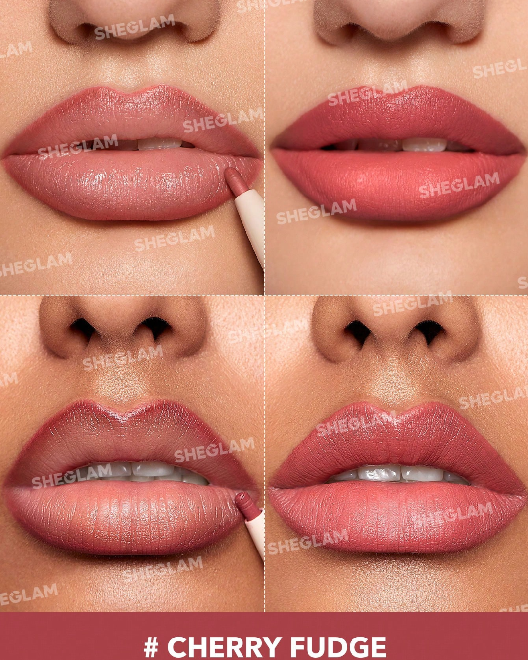 SHEGLAM-Glam 101 Sheer Tinted Lipstick & Liner Duo
