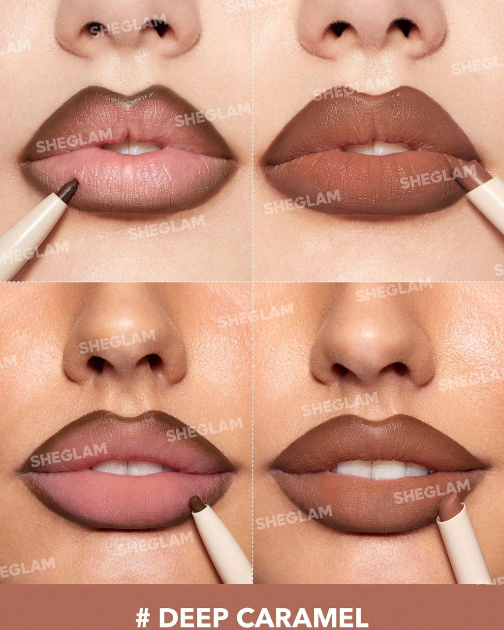 SHEGLAM-Glam 101 Sheer Tinted Lipstick & Liner Duo
