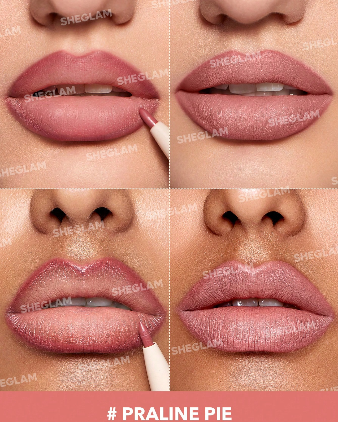 SHEGLAM-Glam 101 Sheer Tinted Lipstick & Liner Duo