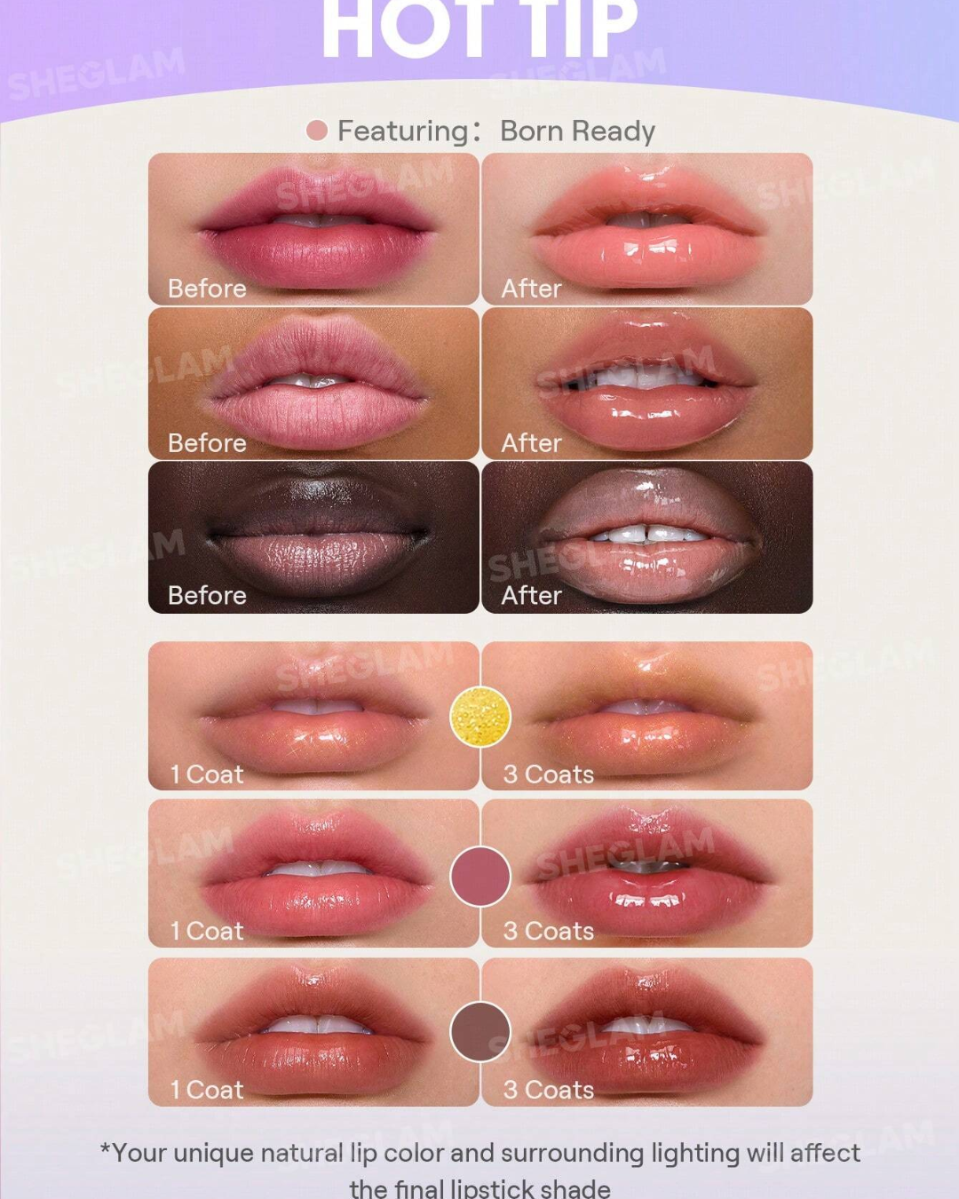 SHEGLAM Glass Lock Air Gloss