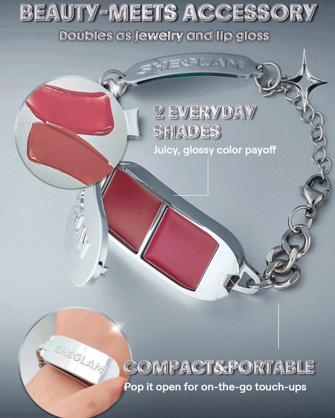 SHEGLAM Mini Gloss Bracelet Palette