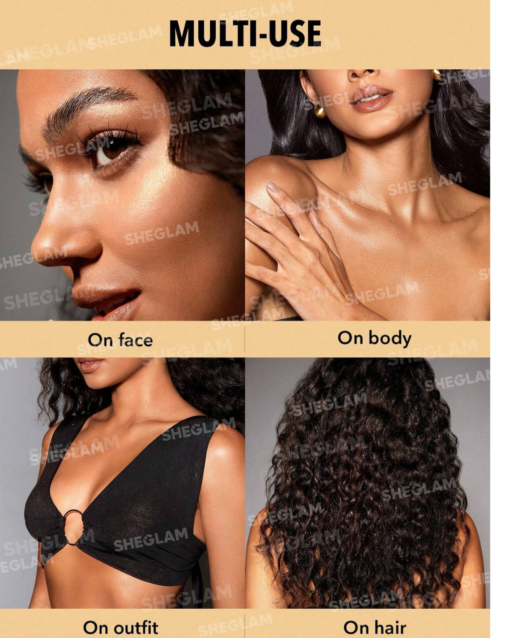 SHEGLAM Go Go Glow Highlighting Body Mist