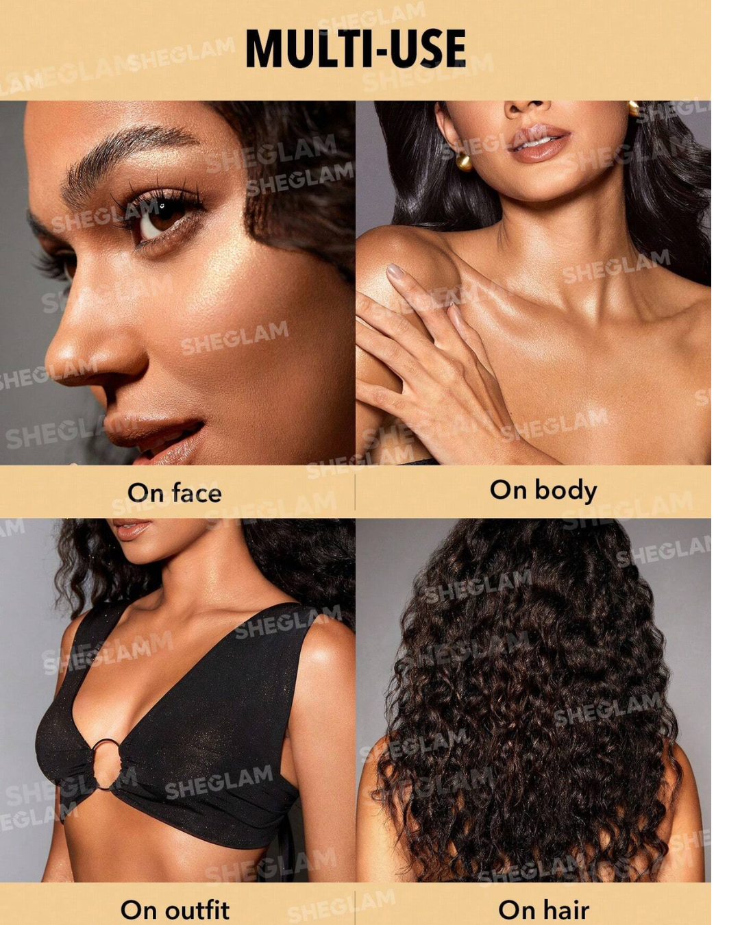 SHEGLAM Go Go Glow Highlighting Body Mist