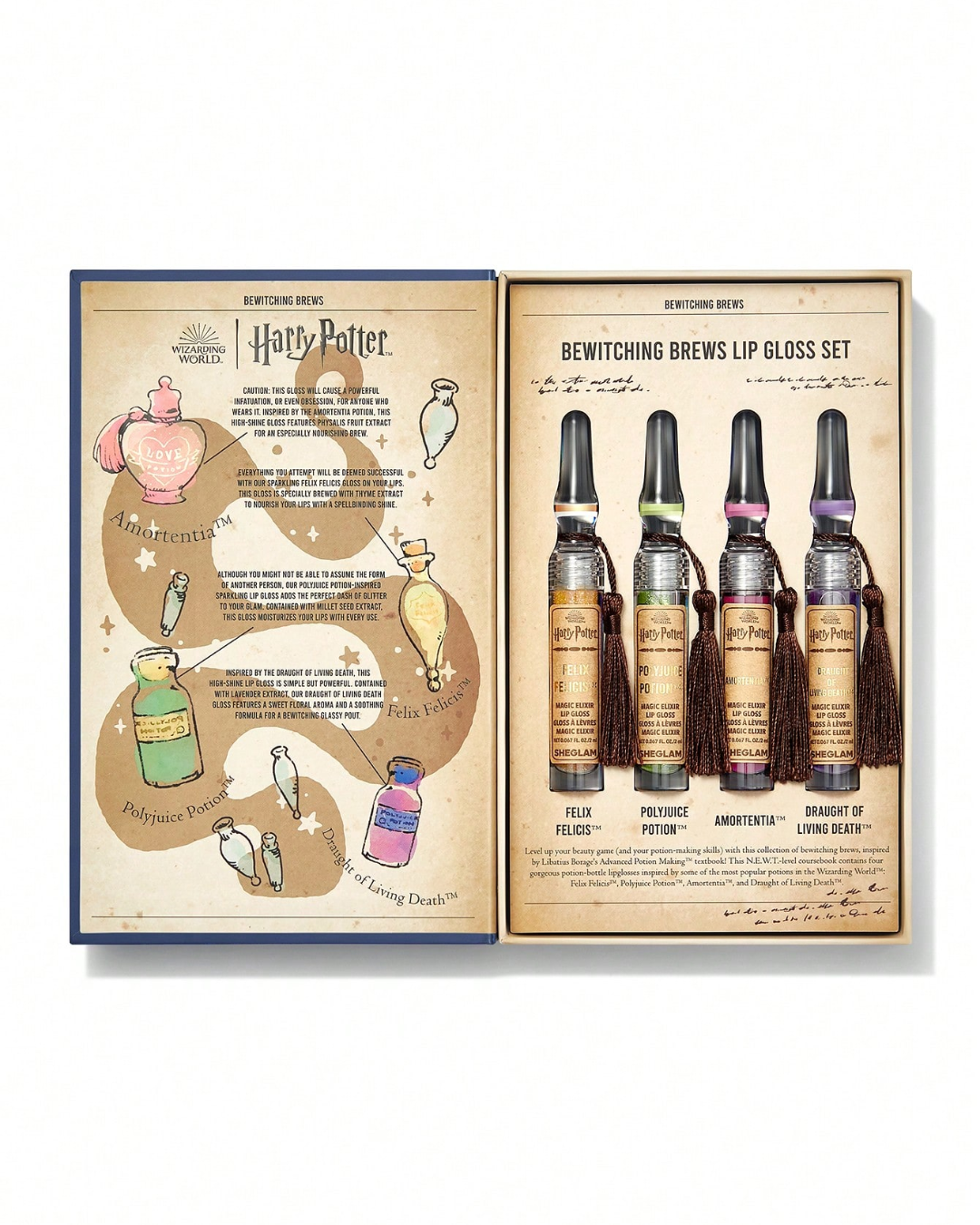 Harry Potter™ X SHEGLAM Bewitching Brews Lip Gloss Set