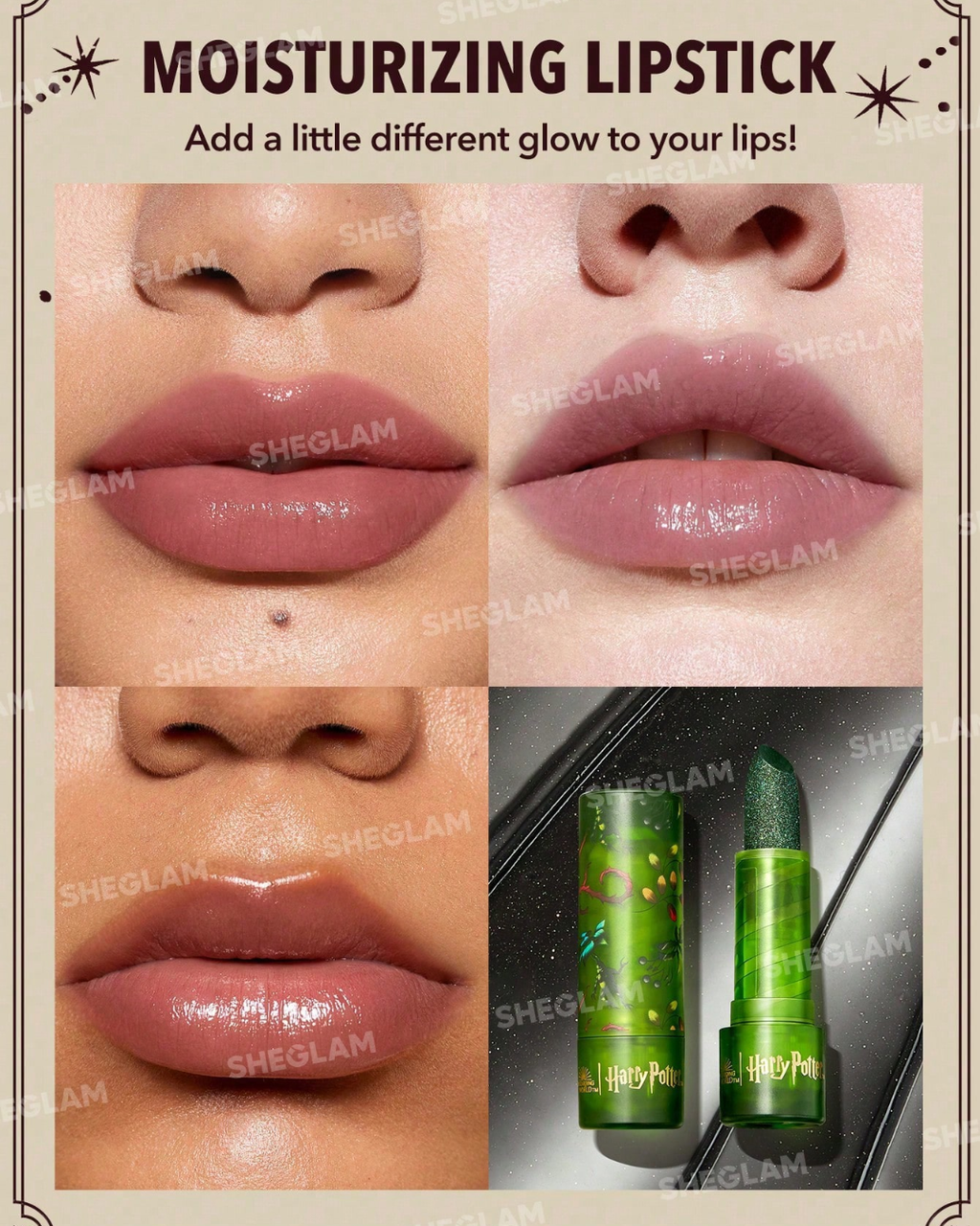 Harry Potter™ X SHEGLAM Gifted Herbologist Glitter Lipstick