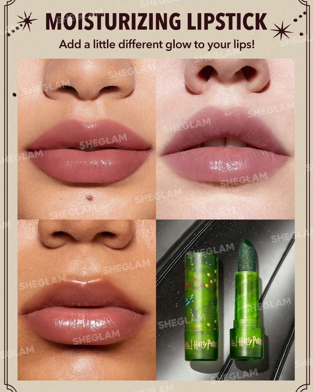 Harry Potter™ X SHEGLAM Gifted Herbologist Glitter Lipstick