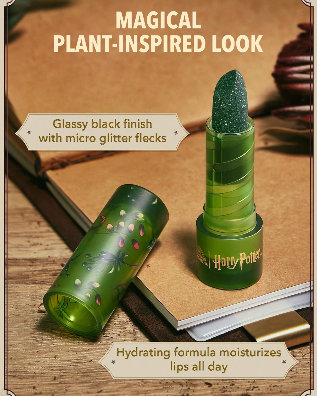 Harry Potter™ X SHEGLAM Gifted Herbologist Glitter Lipstick