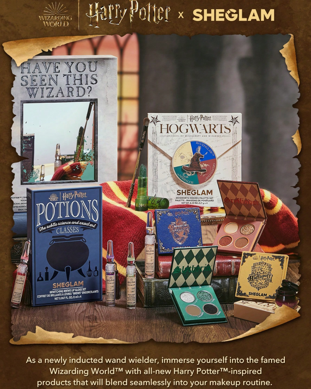 Harry Potter™ X SHEGLAM Gifted Herbologist Glitter Lipstick