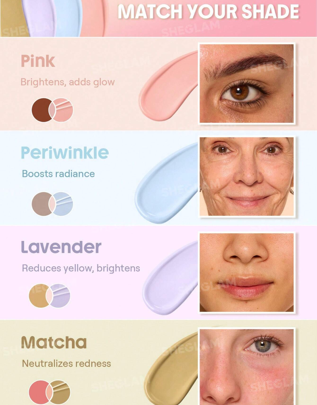 SHEGLAM  Hideaway Full-Coverage Concealer