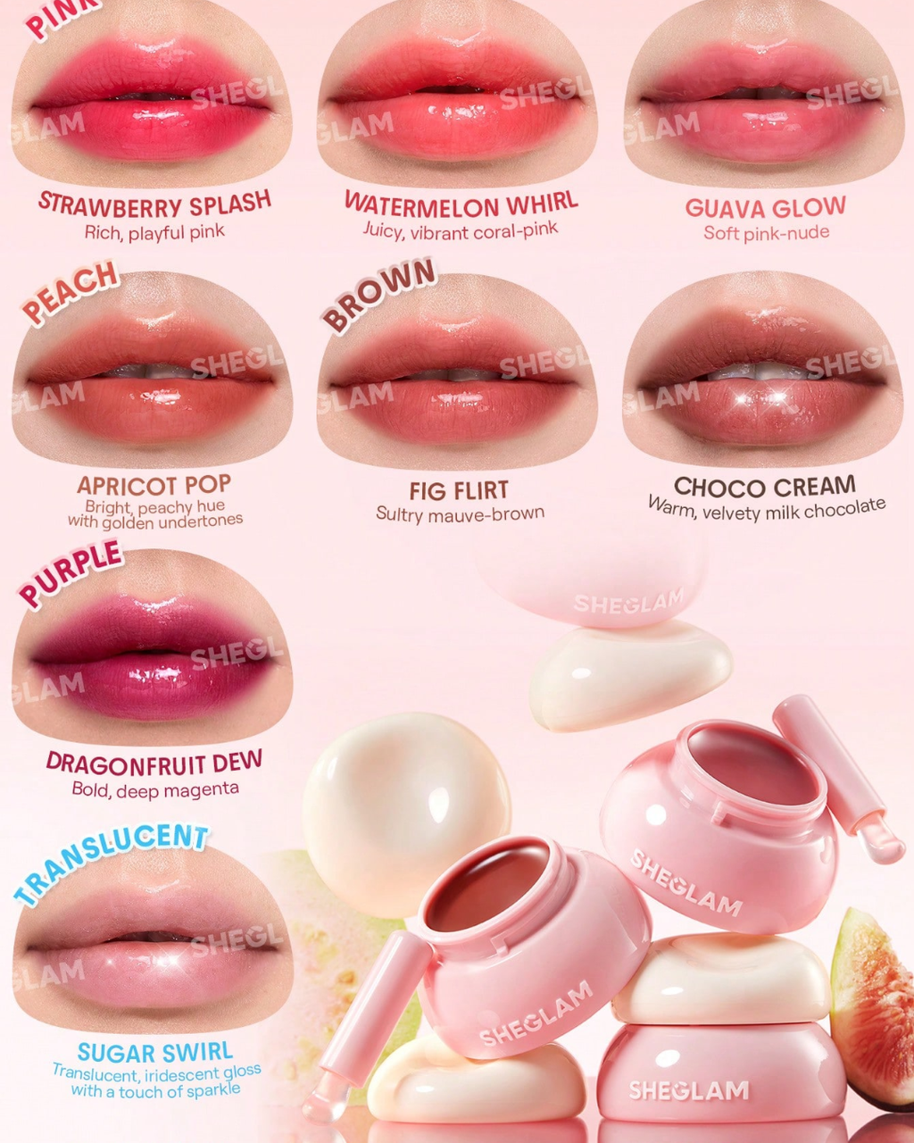 SHEGLAM Hydra Jelly Pocket Lip Jam