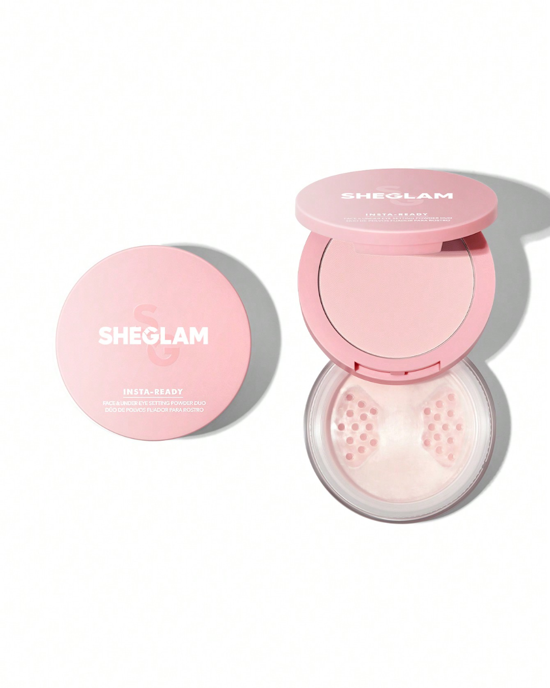 SHEGLAM Insta-Ready Face & Under Eye Setting Powder Duo