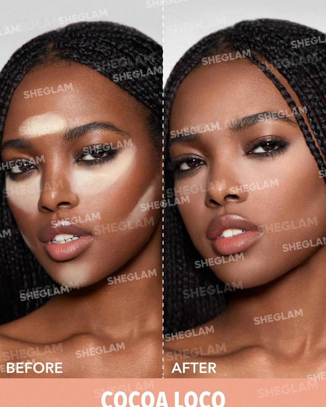 SHEGLAM Insta-Ready Face & Under Eye Setting Powder Duo