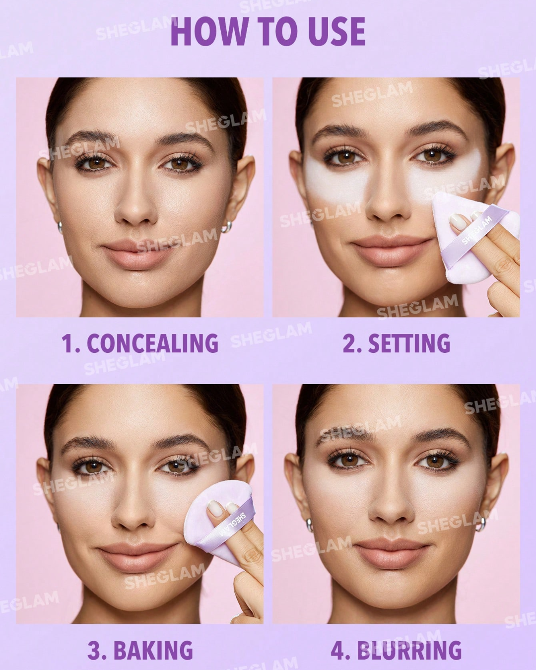 SHEGLAM Insta-Ready Powder Puff