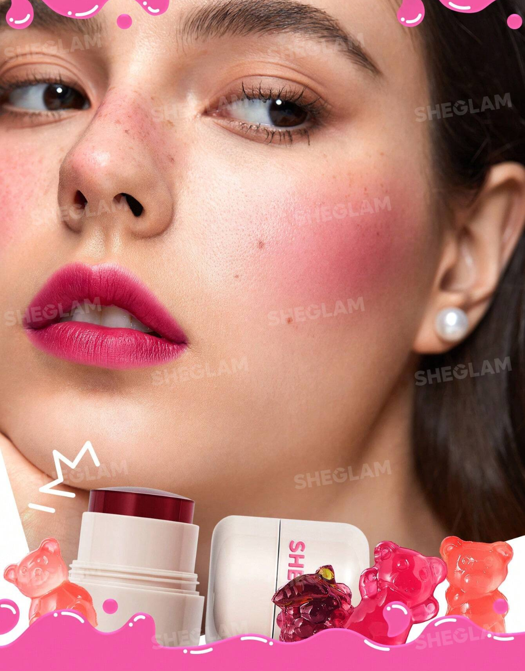 SHEGLAM Jelly-Licious Hydrating Lip & Blush Tint