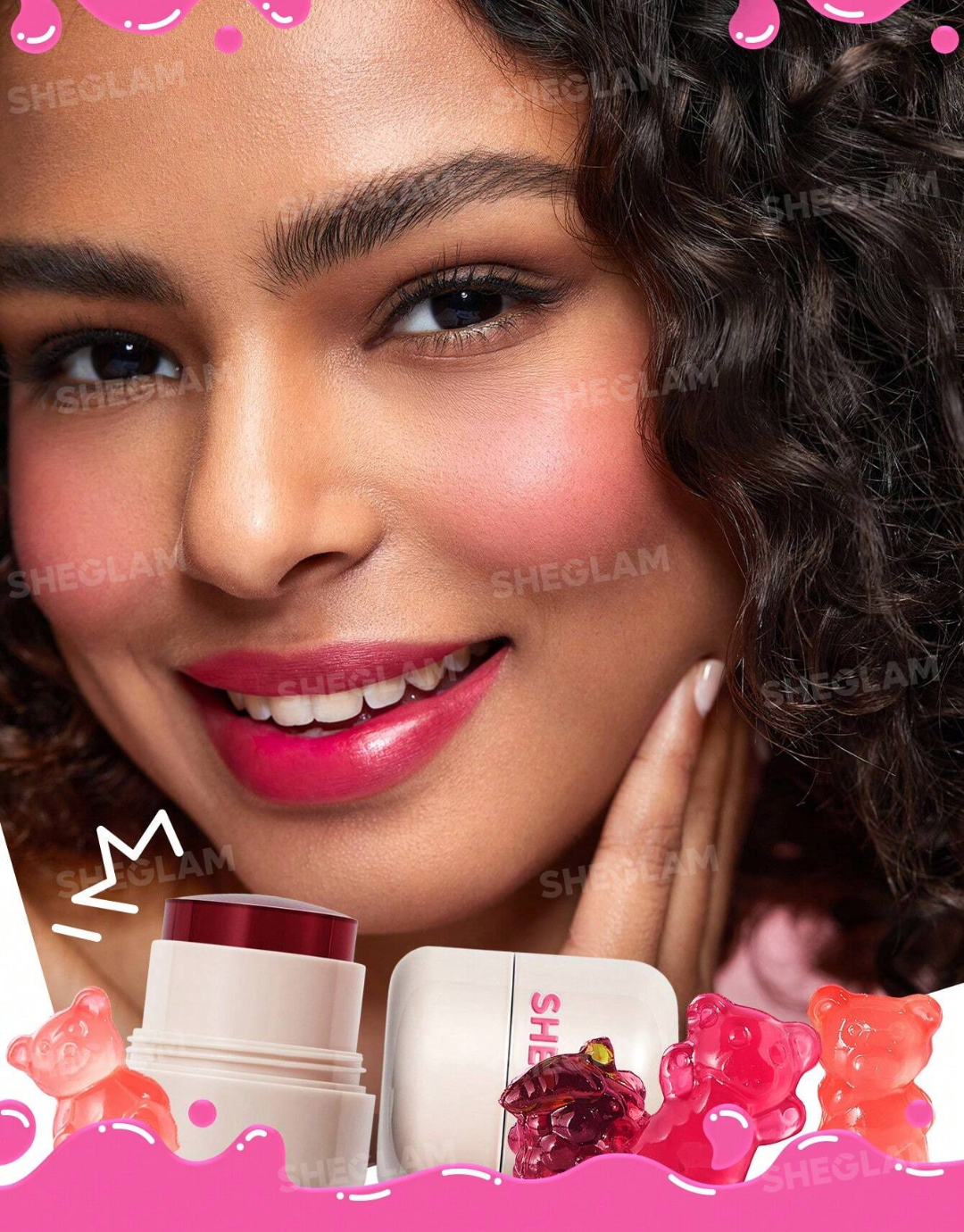 SHEGLAM Jelly-Licious Hydrating Lip & Blush Tint