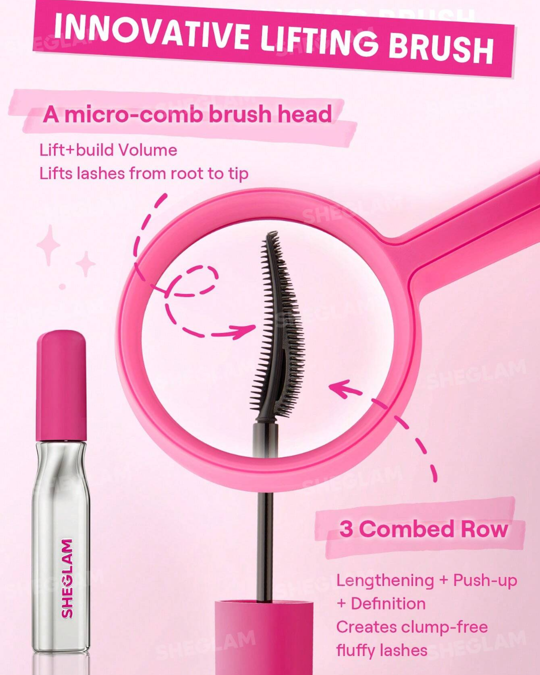 SHEGLAM-Lashlighter Up & Out Mascara
