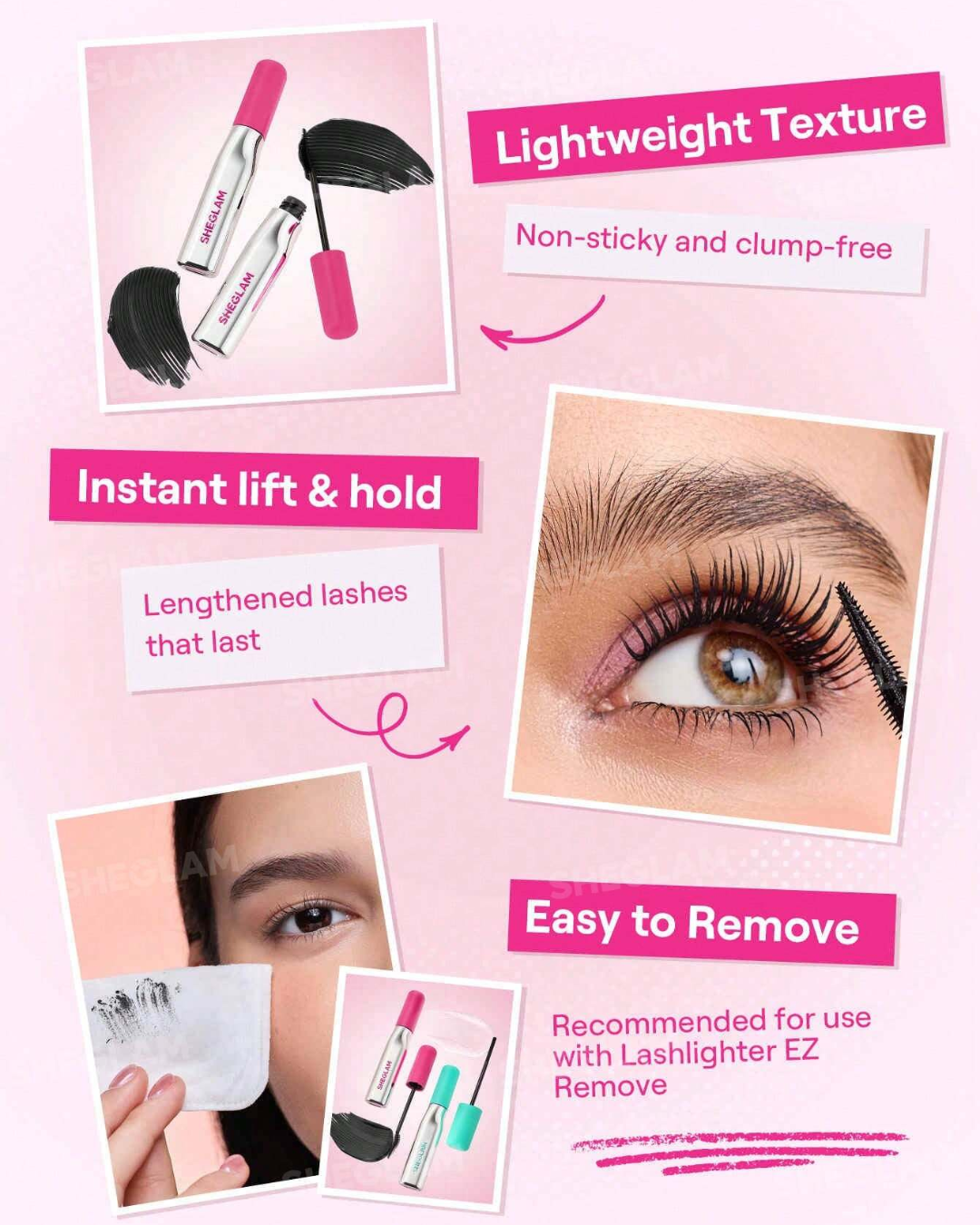 SHEGLAM-Lashlighter Up & Out Mascara