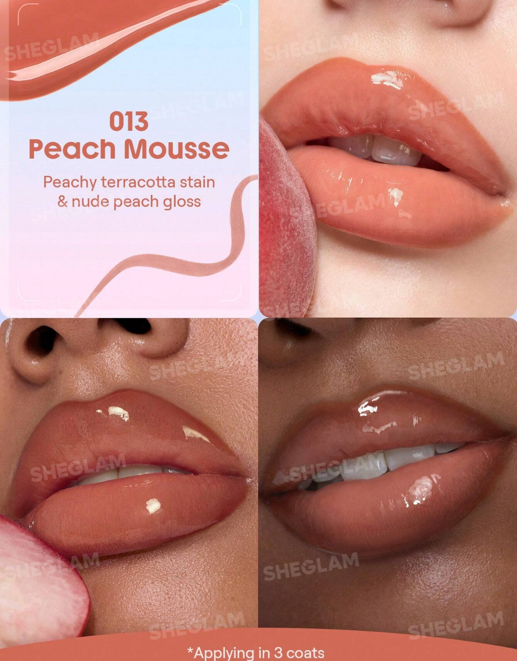 SHEGLAM Line To Shine Peel-Off Lip Stain & Gloss Duo