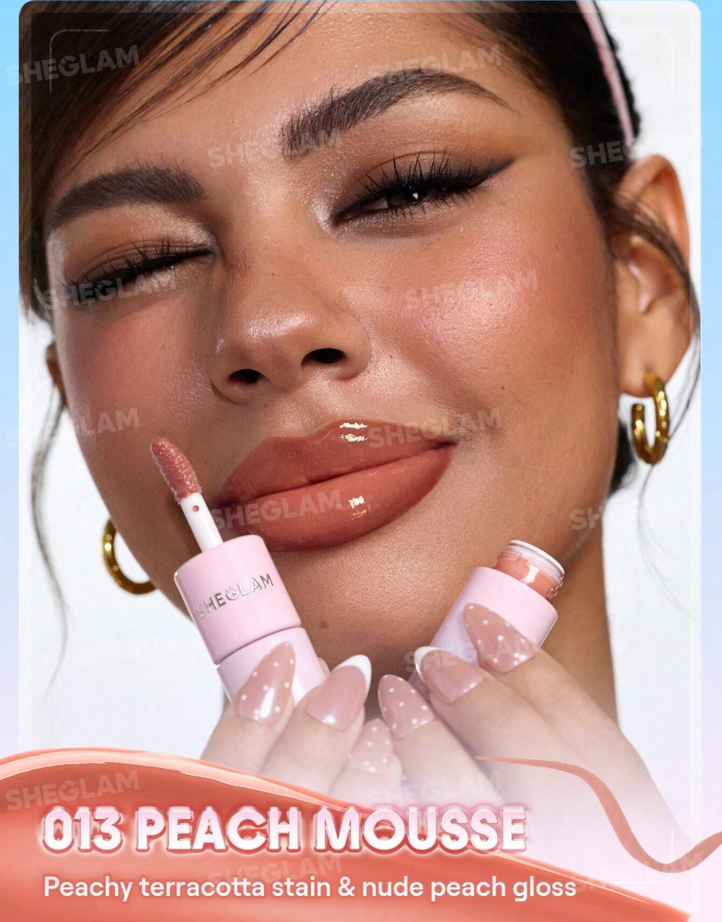 SHEGLAM Line To Shine Peel-Off Lip Stain & Gloss Duo