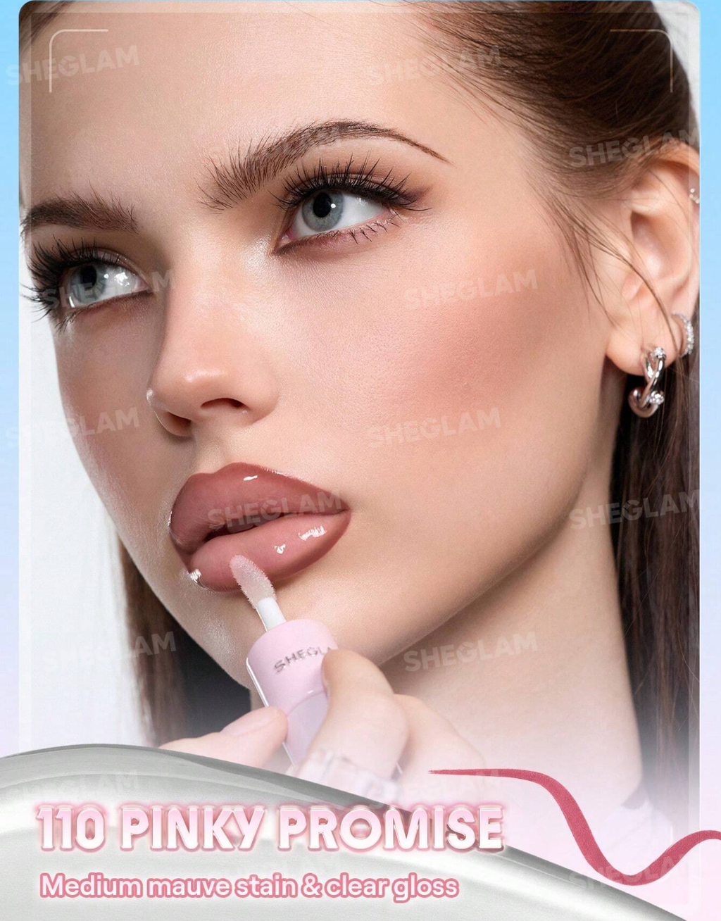 SHEGLAM Line To Shine Peel-Off Lip Stain & Gloss Duo