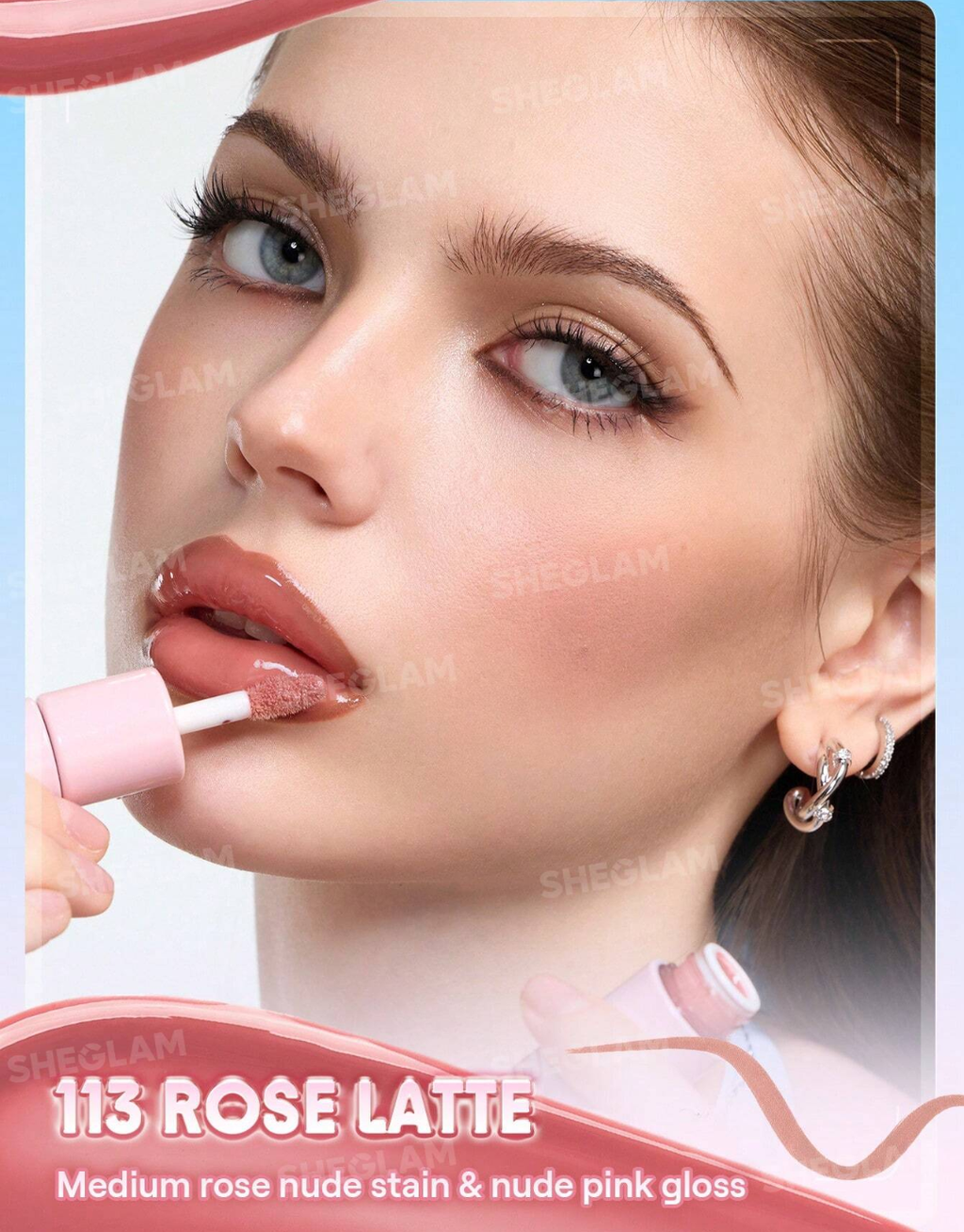 SHEGLAM Line To Shine Peel-Off Lip Stain & Gloss Duo