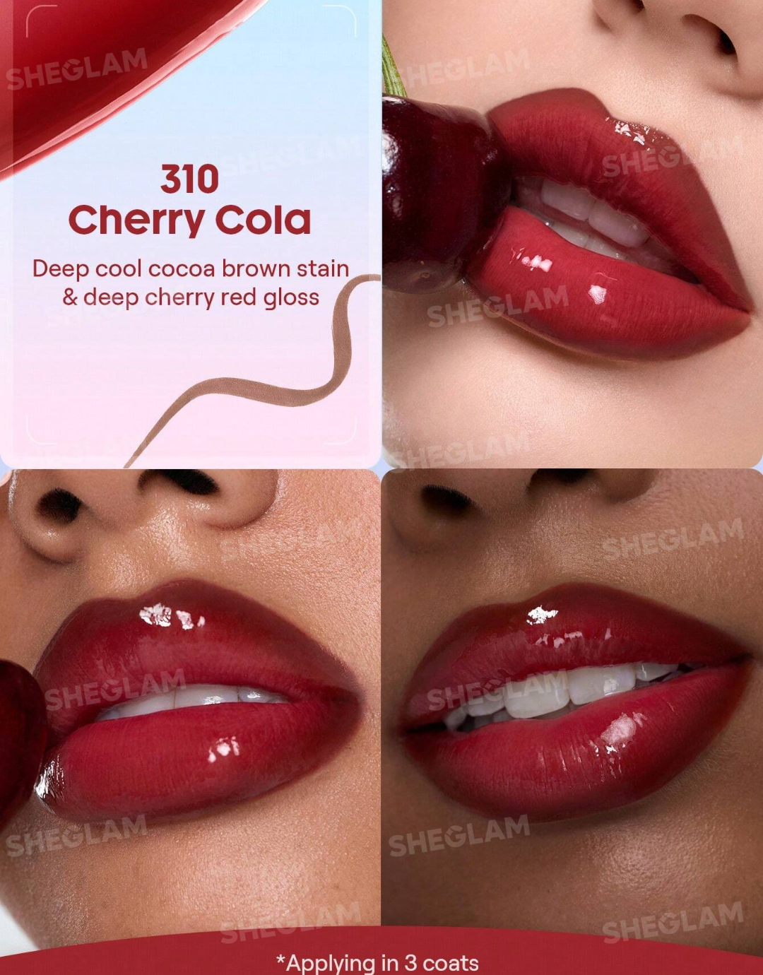 SHEGLAM Line To Shine Peel-Off Lip Stain & Gloss Duo