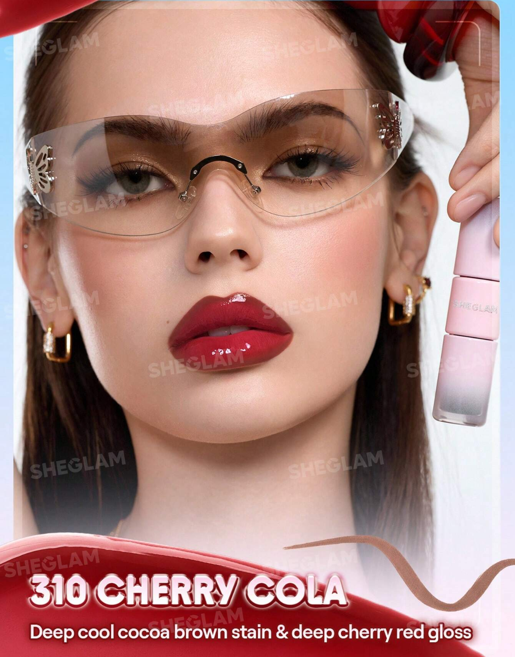 SHEGLAM Line To Shine Peel-Off Lip Stain & Gloss Duo