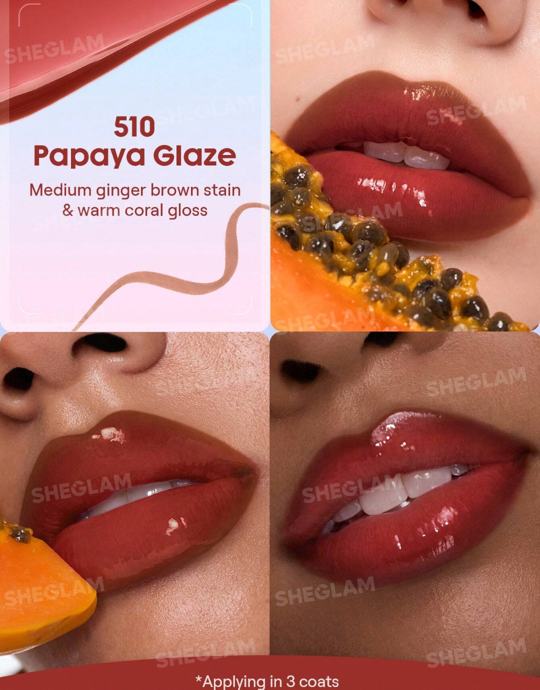 SHEGLAM Line To Shine Peel-Off Lip Stain & Gloss Duo