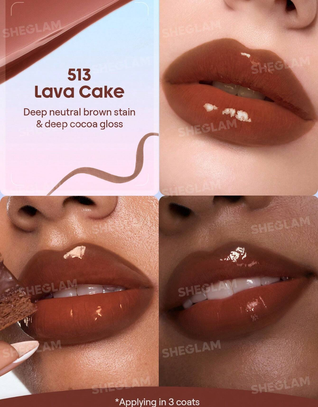 SHEGLAM Line To Shine Peel-Off Lip Stain & Gloss Duo